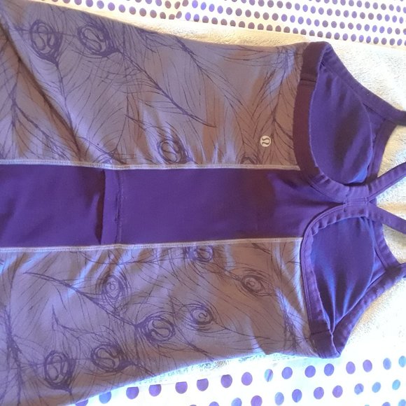 Lululemon Purple Peacock Tank *rare* - Picture 3 of 6